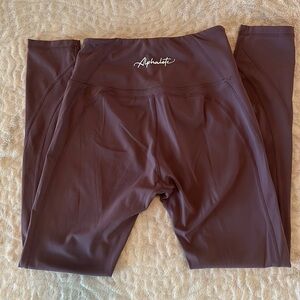 Alphalete Pulse Surge Leggings Lavender  Womens size Small